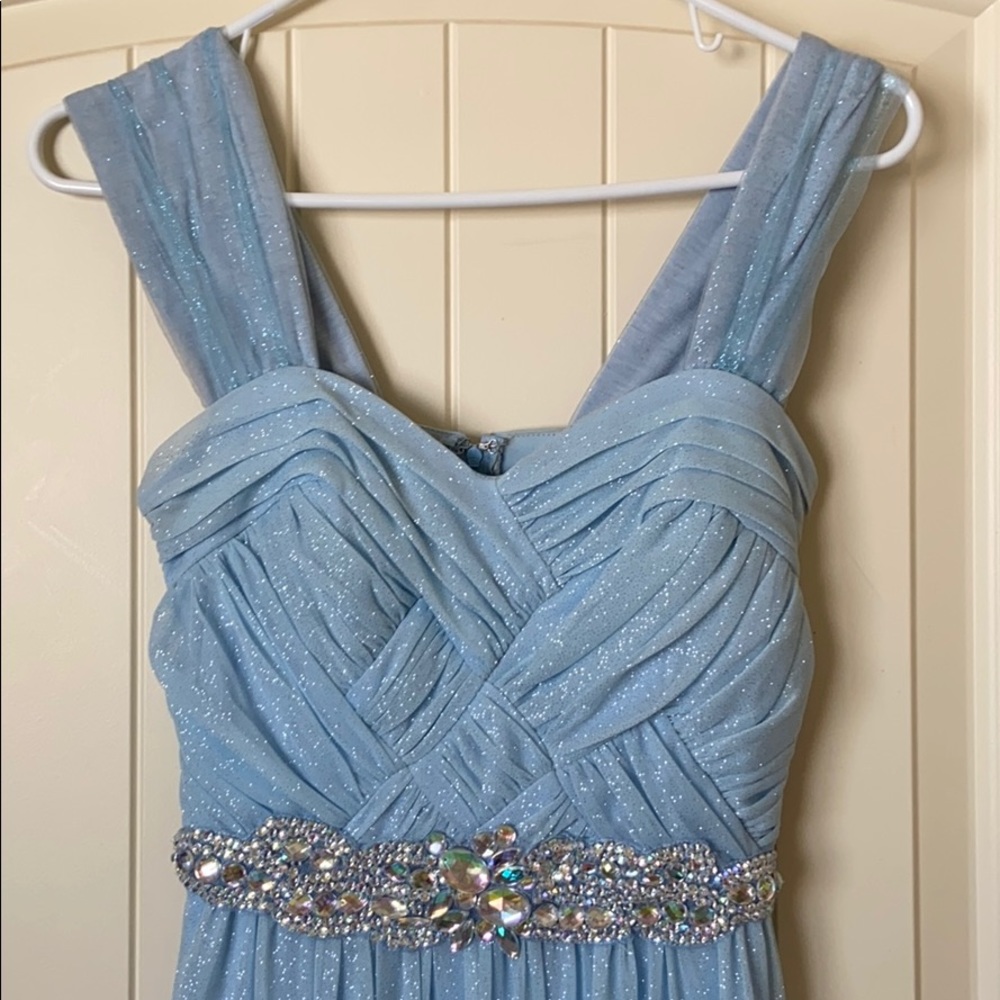 Baby Blue Prom Dress